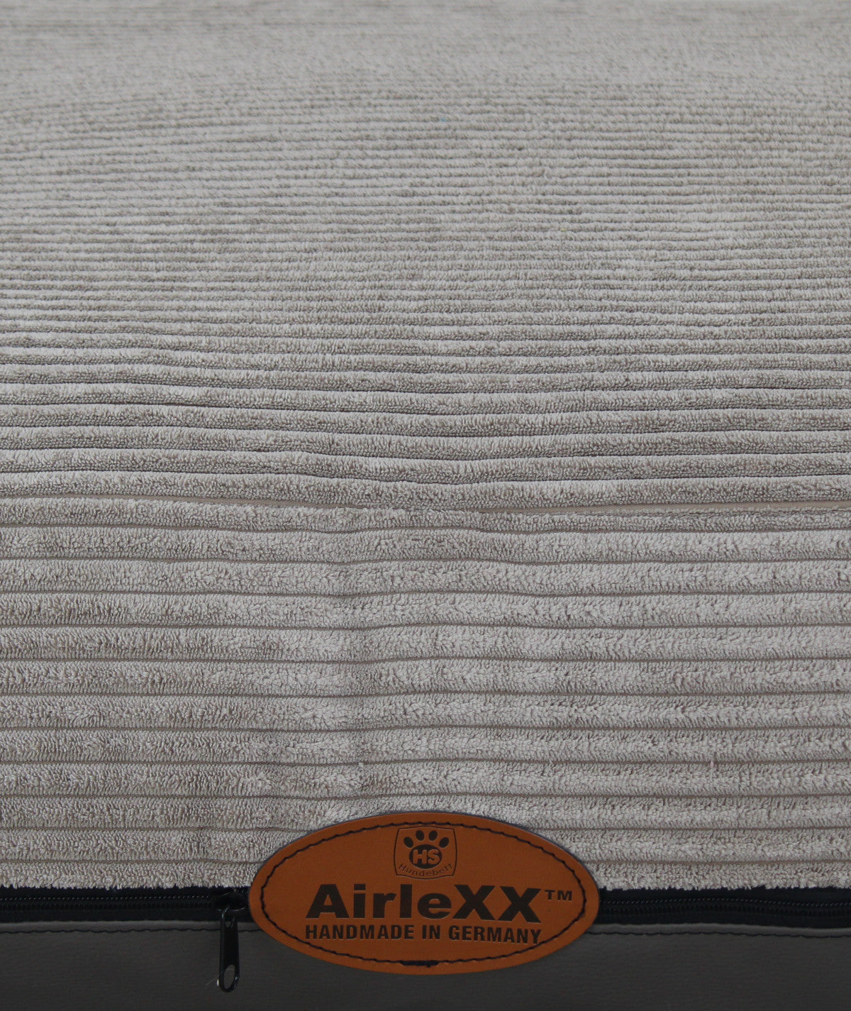AirleXX Hundebett Cord Rund orthopädisch