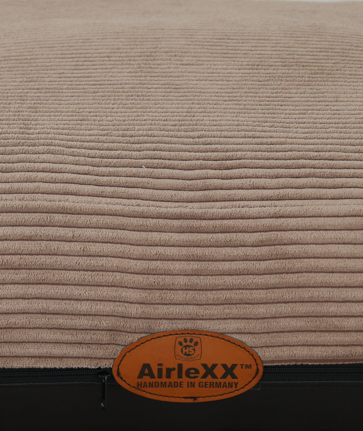 AirleXX Hundebett Cord Quadratisch orthopädisch