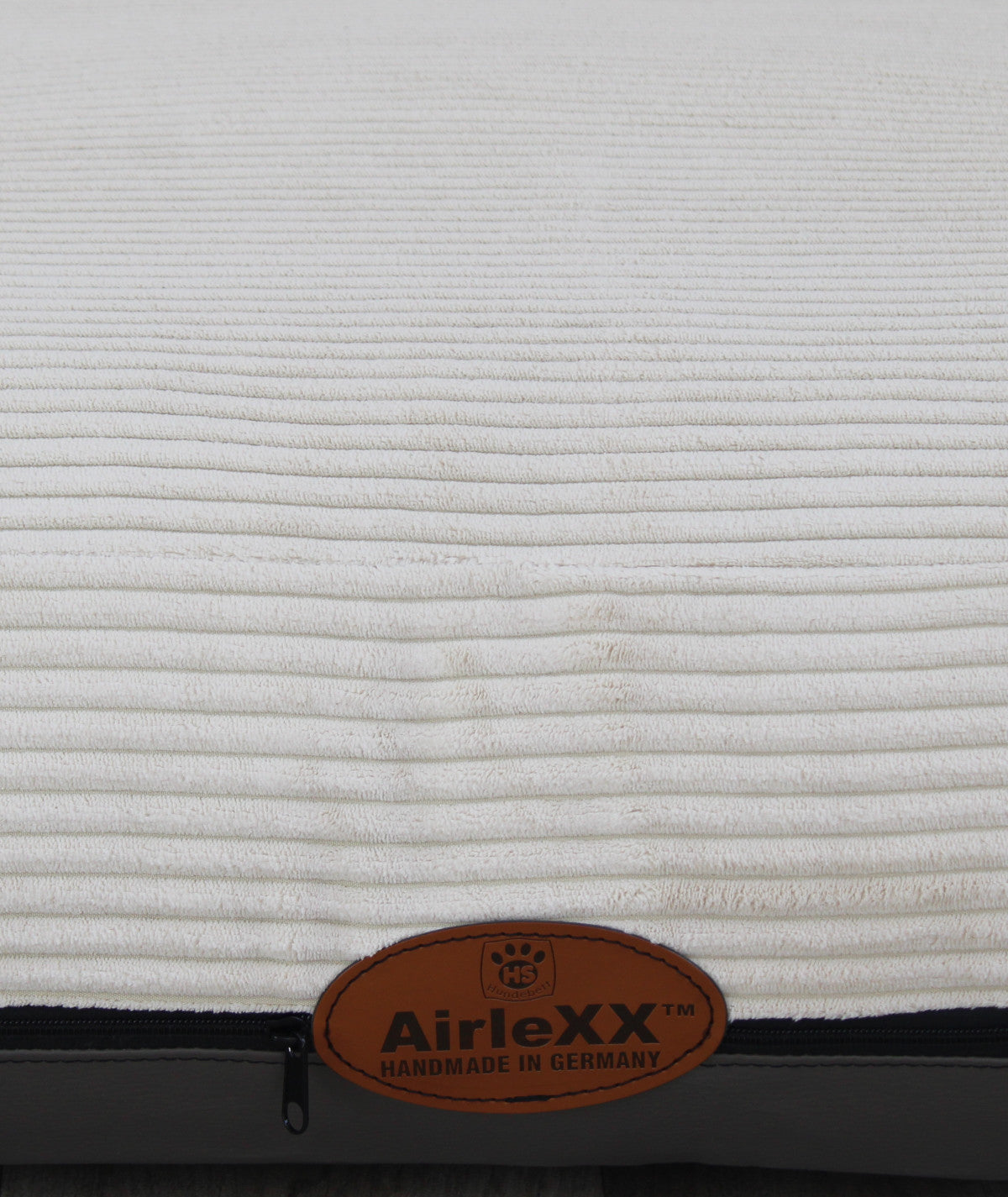 AirleXX Hundebett Cord Quadratisch orthopädisch
