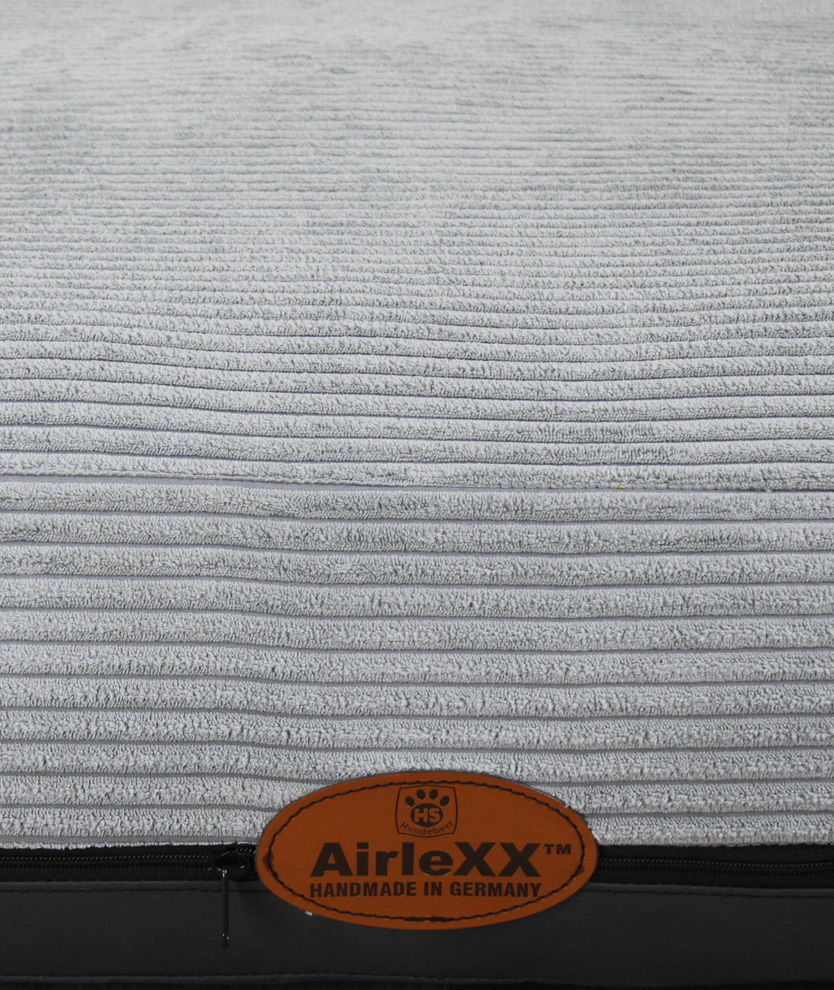 AirleXX Hundebett Cord Quadratisch orthopädisch