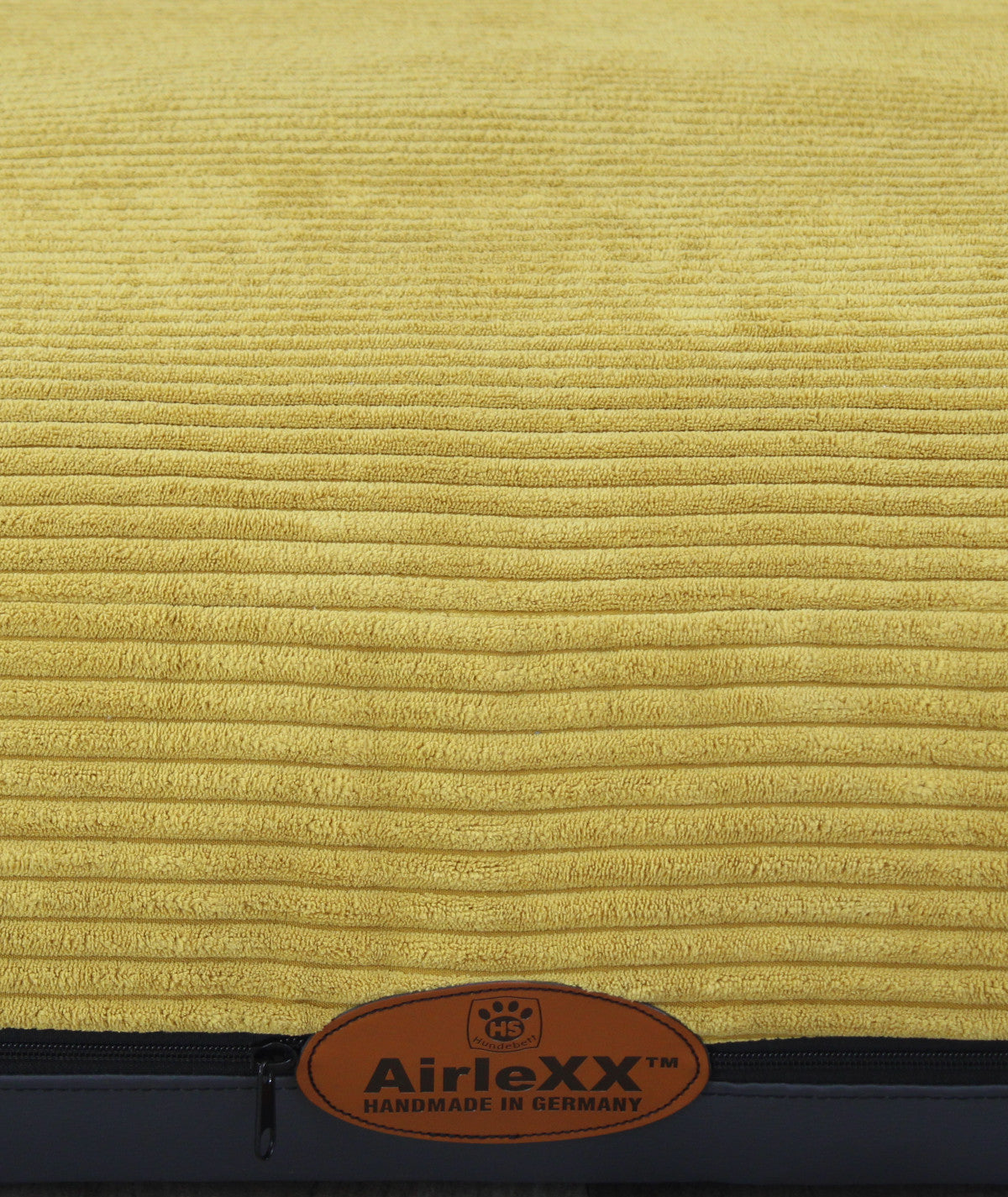 AirleXX Hundebett Cord Quadratisch orthopädisch