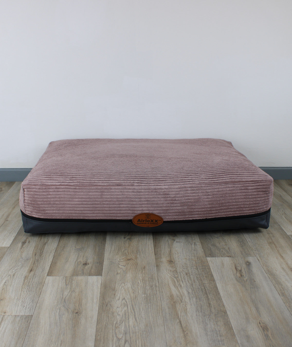 AirleXX Hundebett Cord Quadratisch orthopädisch