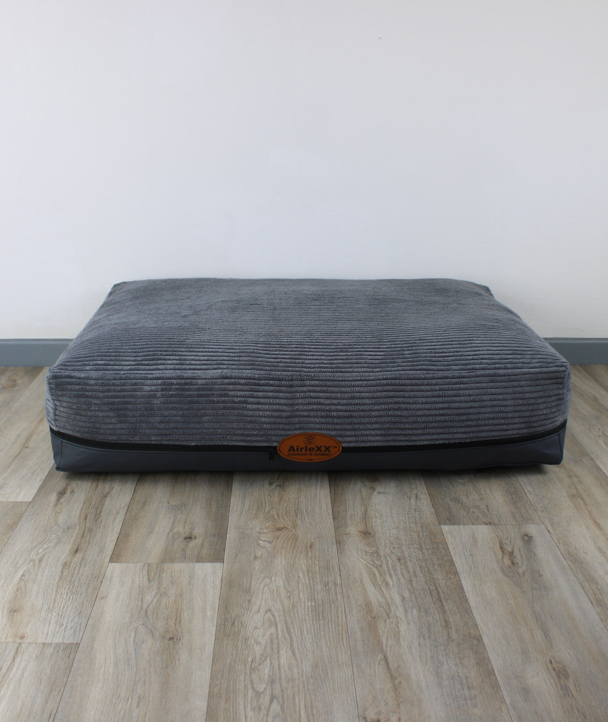AirleXX Hundebett Cord Quadratisch orthopädisch