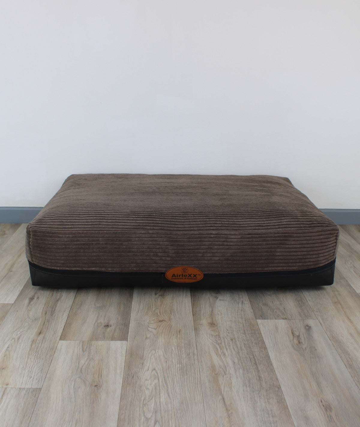AirleXX Hundebett Cord Quadratisch orthopädisch