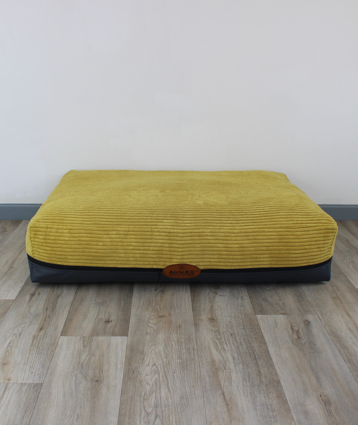 AirleXX Hundebett Cord Quadratisch orthopädisch