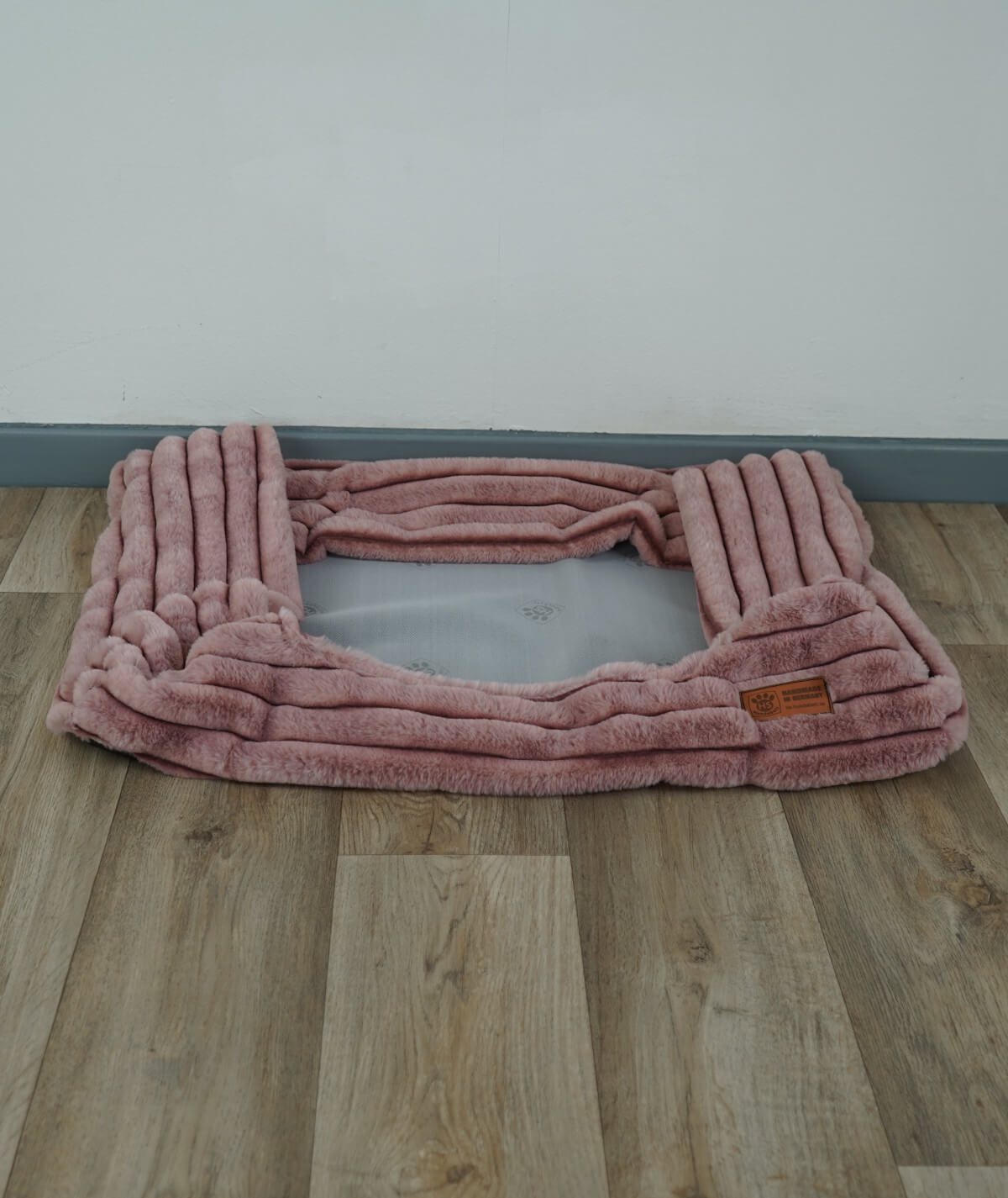 Vervangende hoes buitenzijde voor knuffelbed Deluxe Stripes met instap