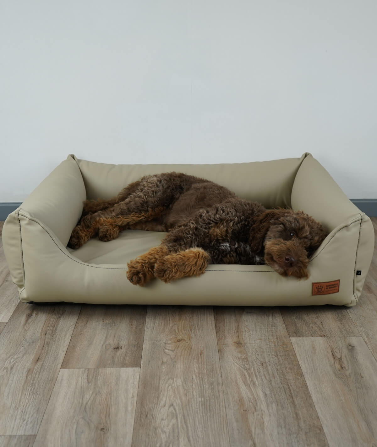 Hundebett Emma Kunstleder orthopädisch