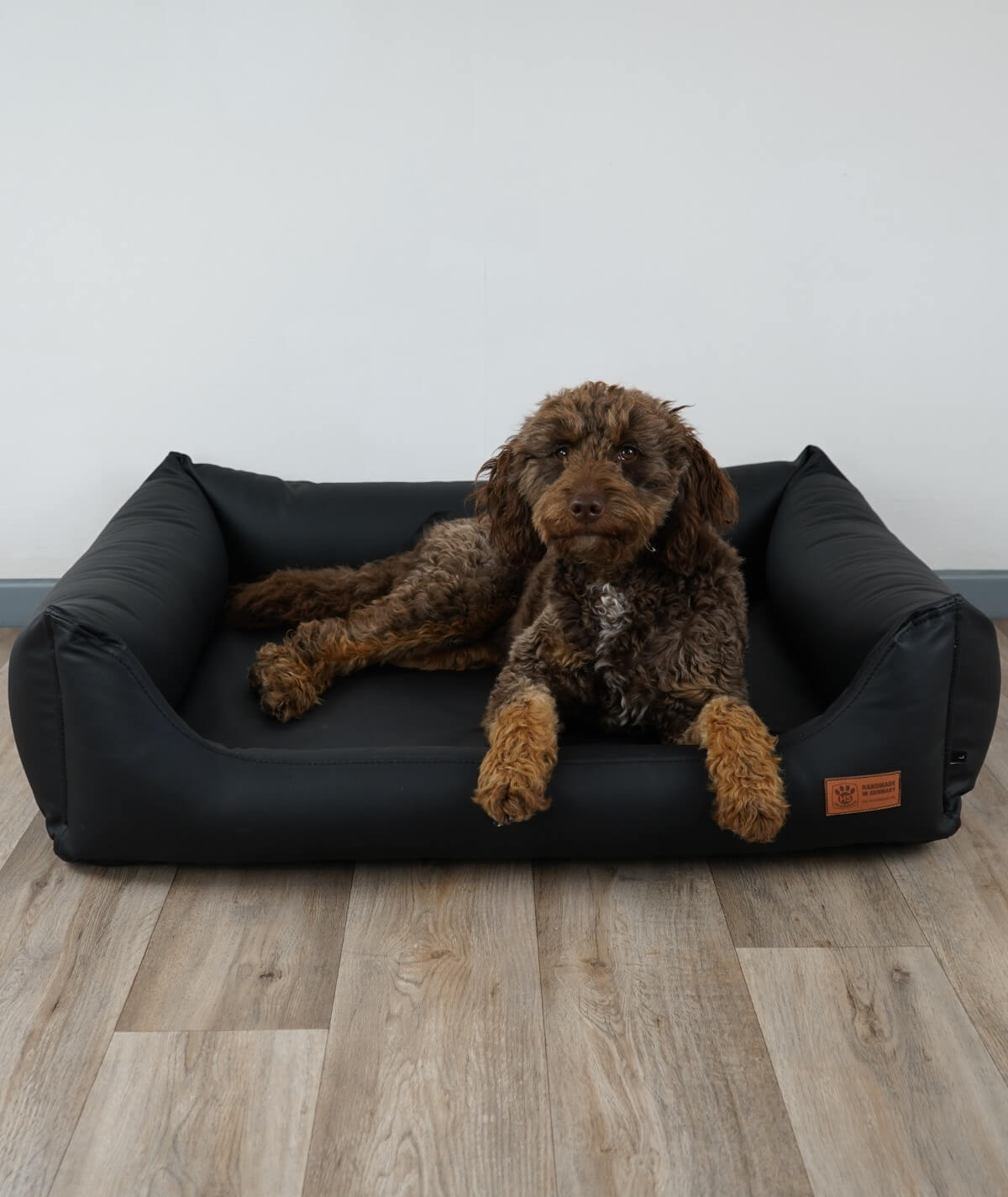 Hundebett Emma Kunstleder orthopädisch