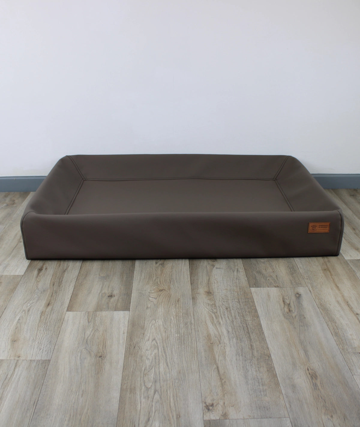 Orthopädisches Hundebett Lucy aus Kunstleder – pflegeleicht & robust