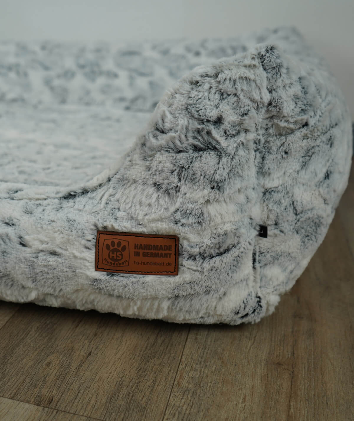 Dog bed cuddle bed deluxe with entry orthopedic