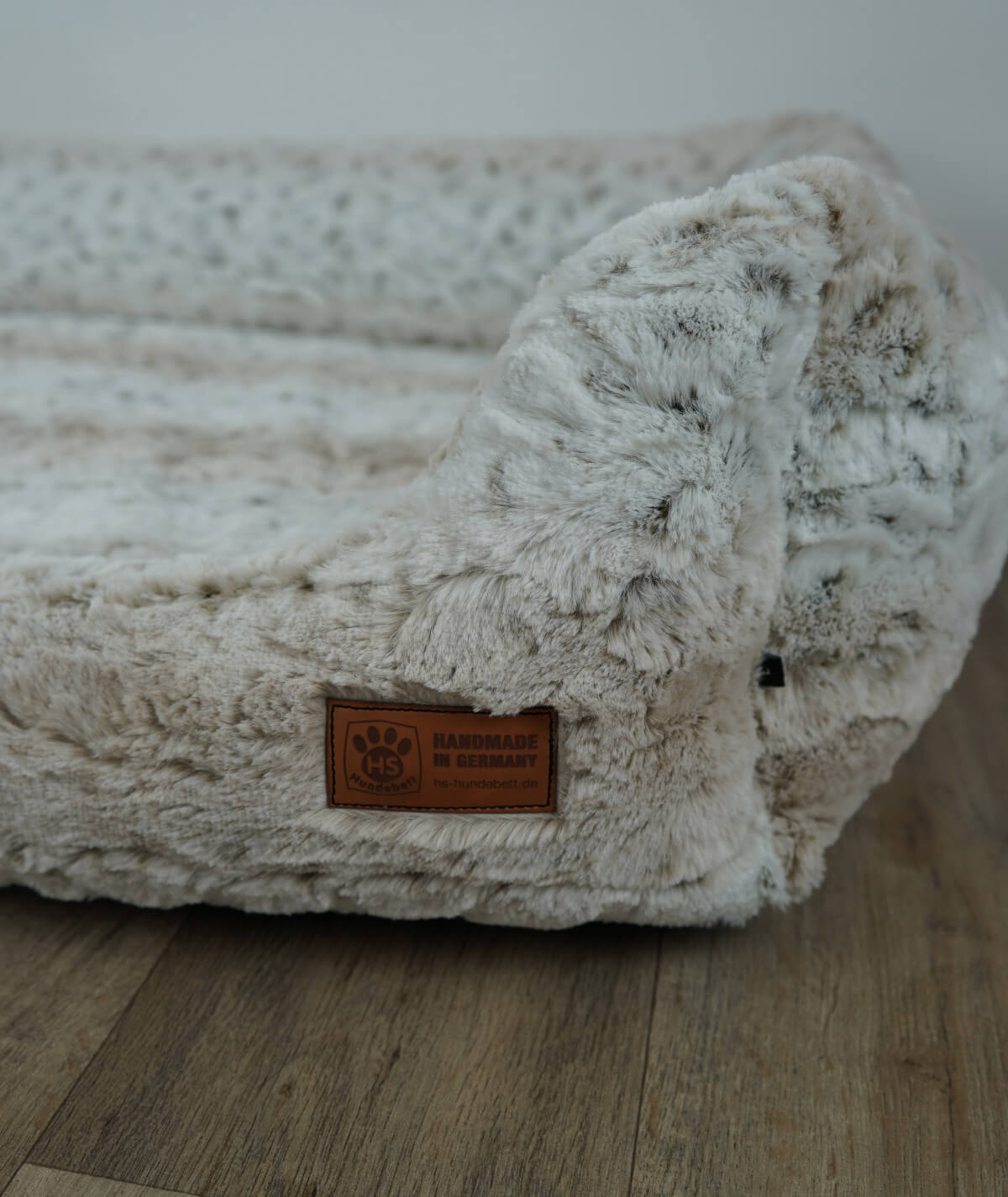 Dog bed cuddle bed deluxe with entry orthopedic