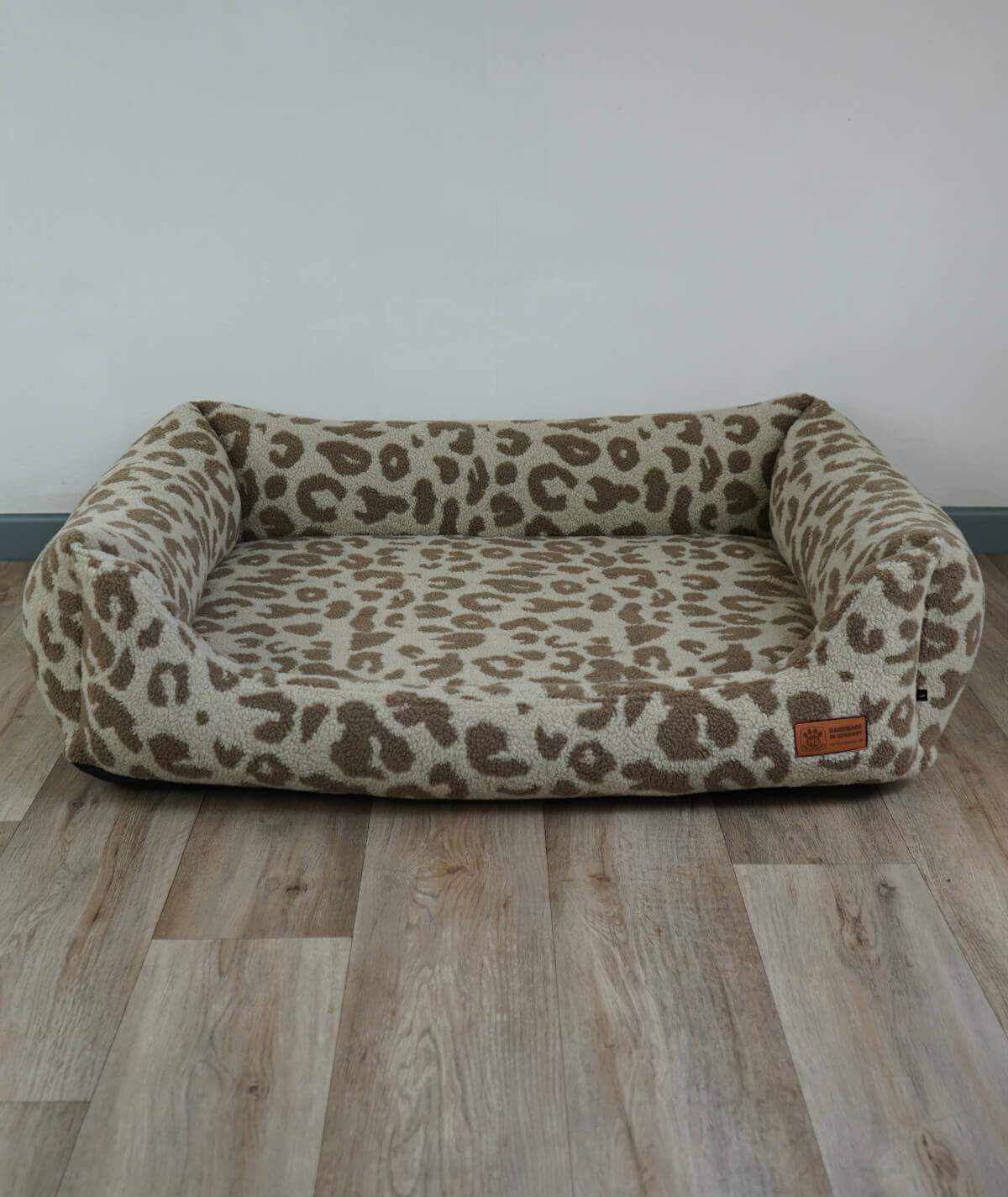 Hundebett Kuschelbett Deluxe Teddy mit Einstieg orthopädisch