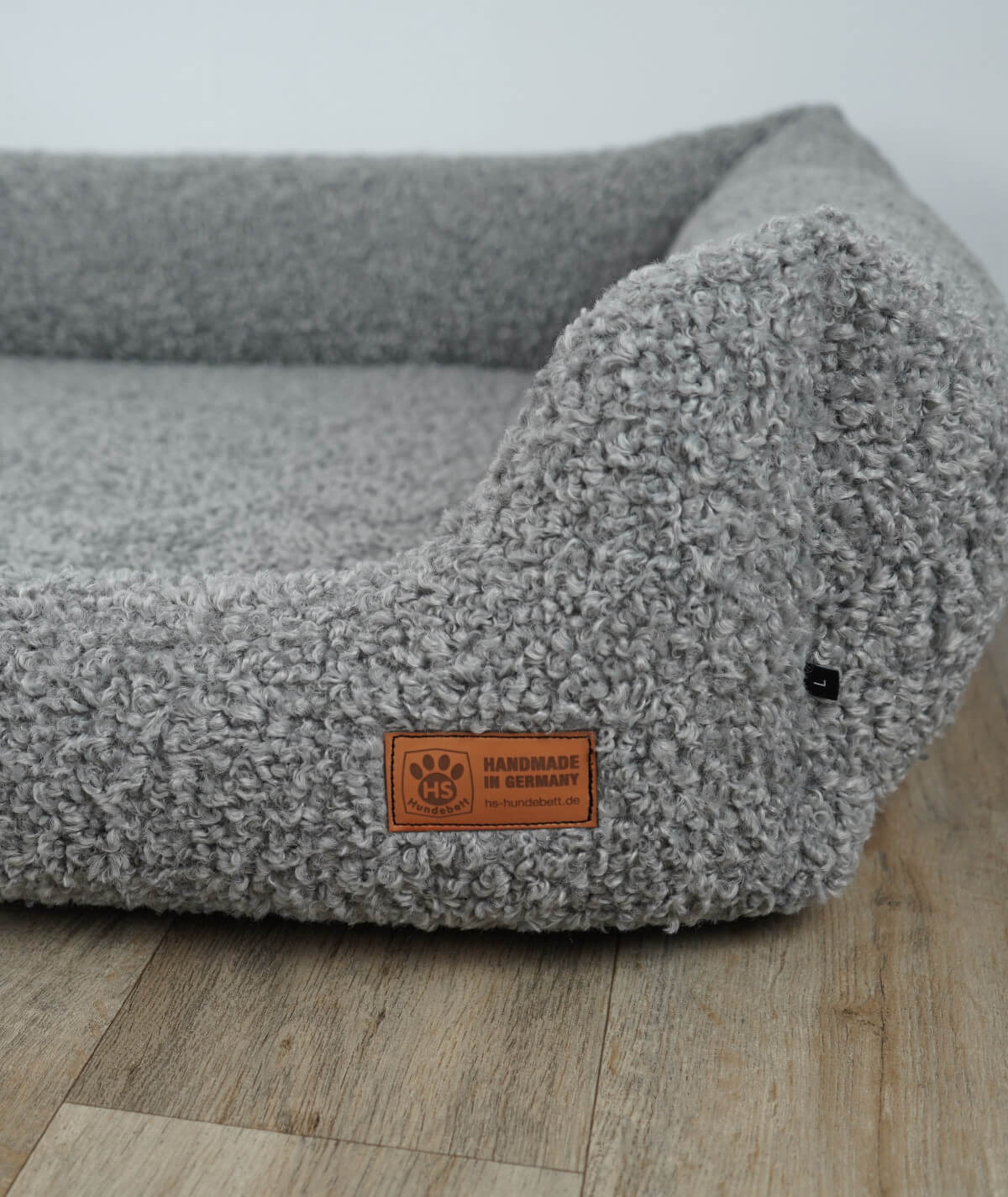 Hundebett Kuschelbett Deluxe Teddy mit Einstieg orthopädisch