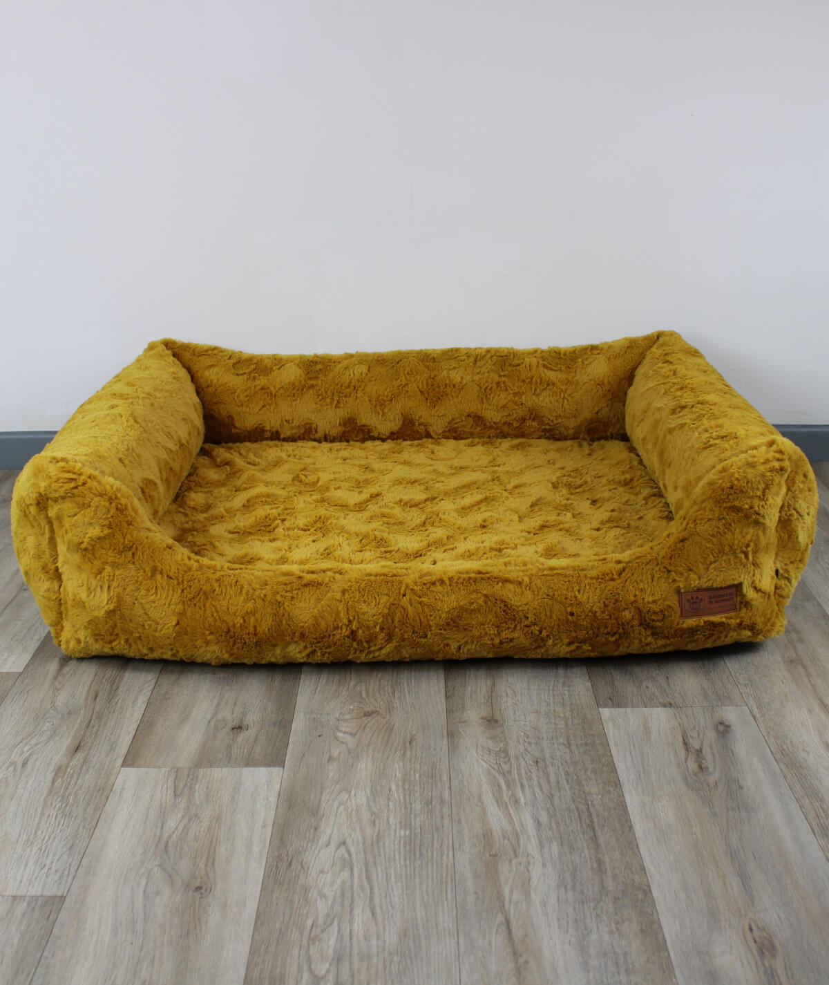 Dog bed cuddle bed deluxe with entry orthopedic