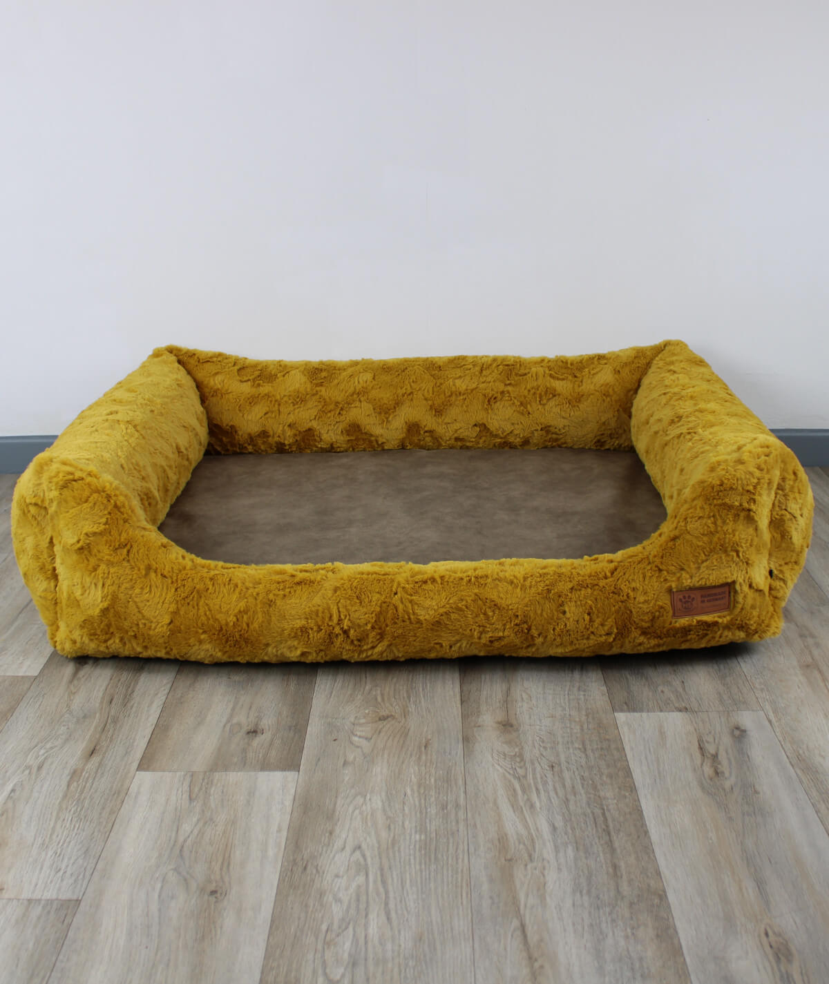 Dog bed cuddle bed deluxe with entry orthopedic