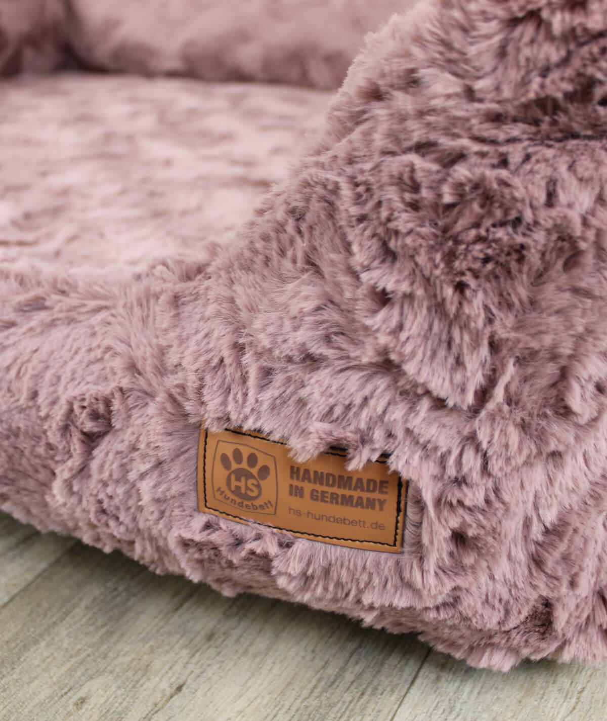 Dog bed cuddle bed deluxe with entry orthopedic