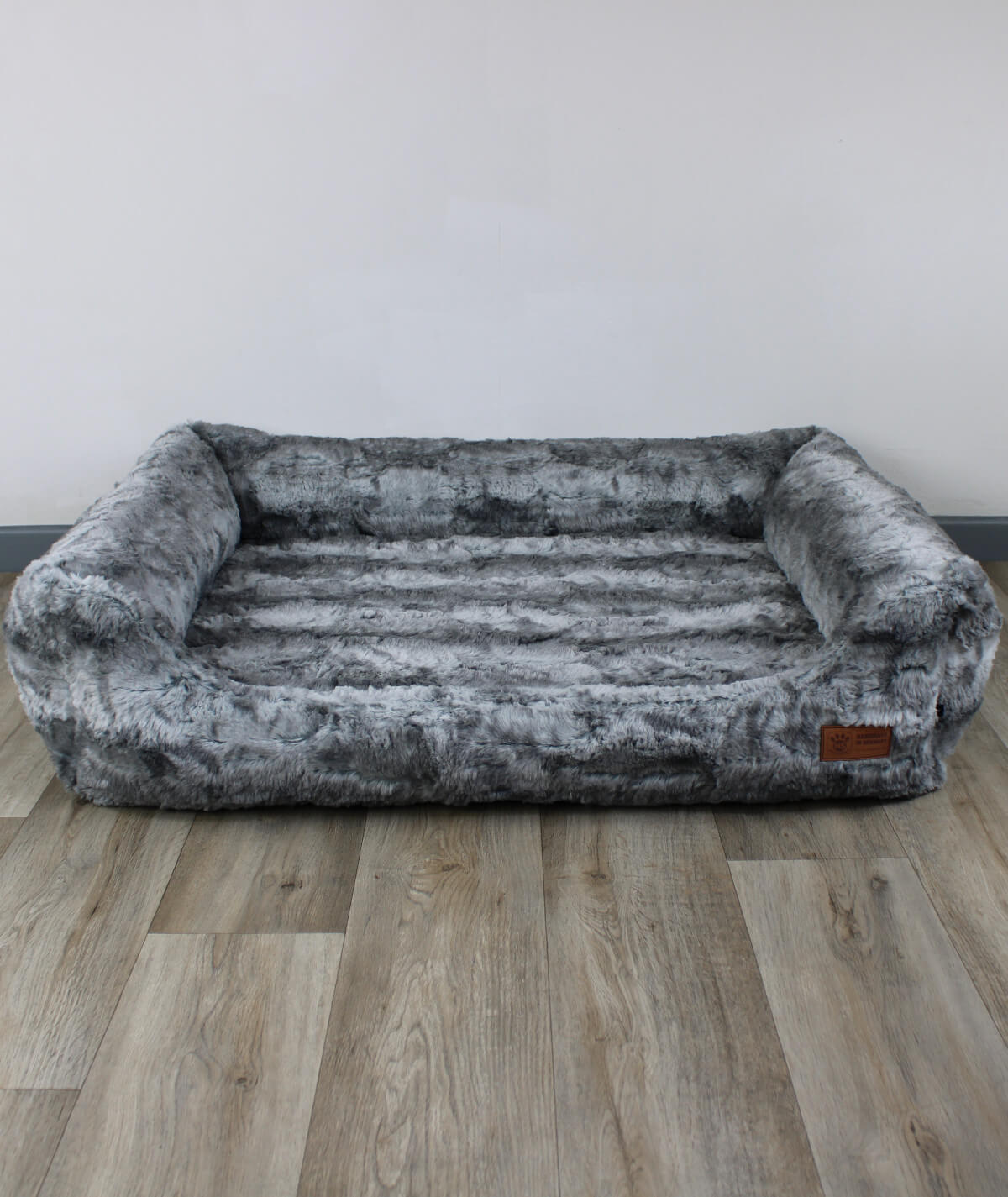 Dog bed cuddle bed deluxe with entry orthopedic