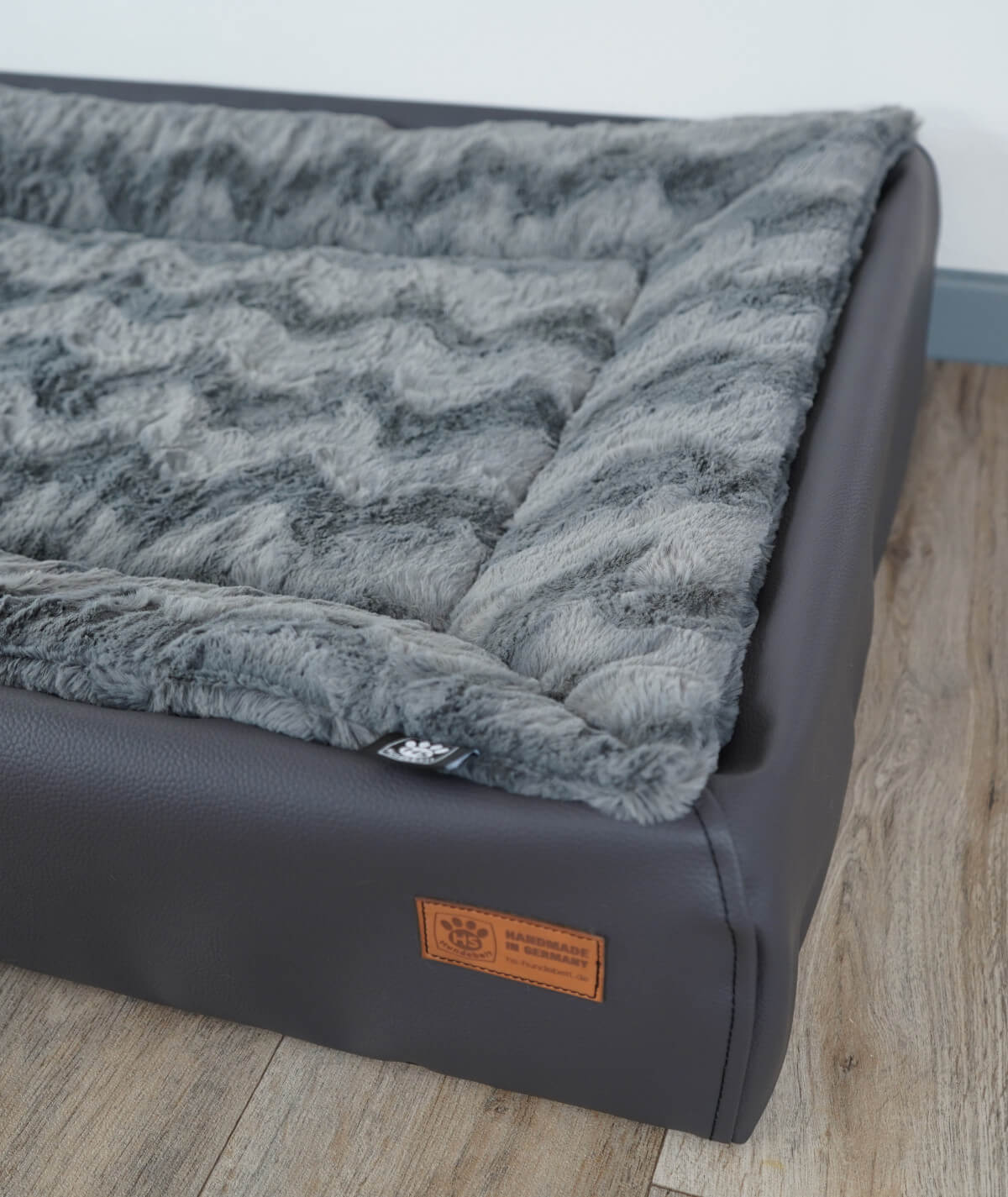 Inlay Cord Dog Blanket for Dog Bed Lucy