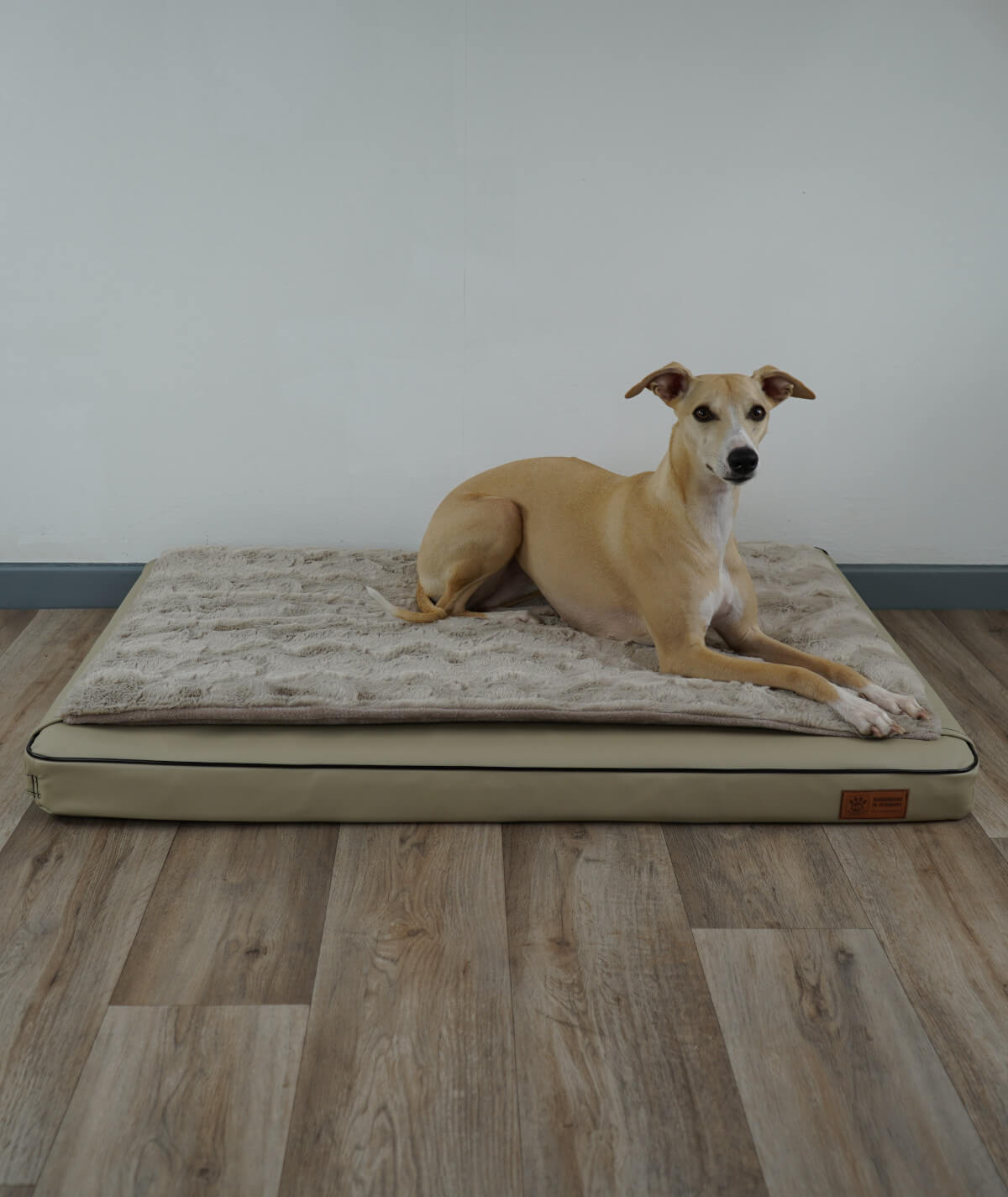 Hundebett Sina Kunstleder orthopädisch