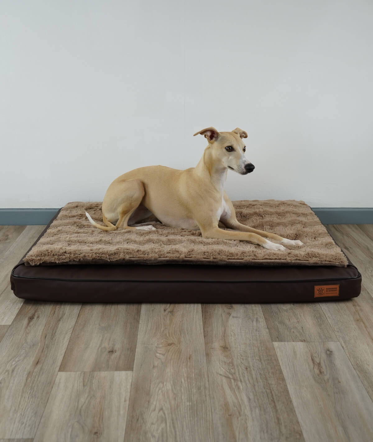 Hundebett Sina Kunstleder orthopädisch