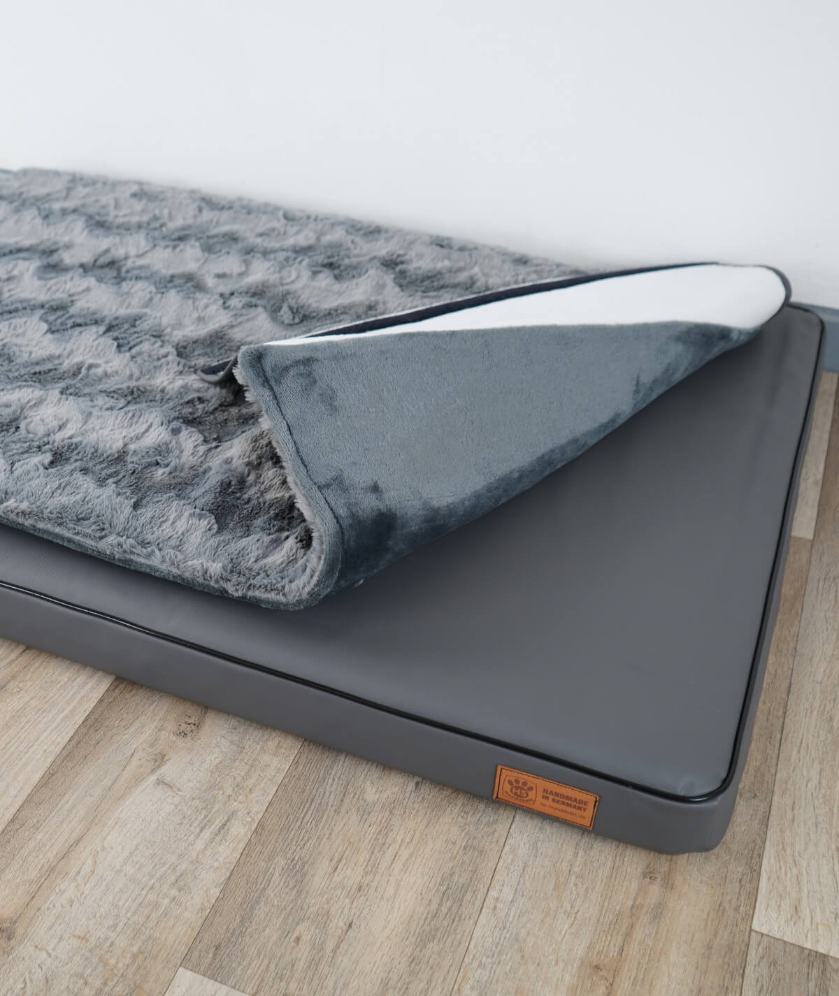 Hundebett Sina Kunstleder orthopädisch