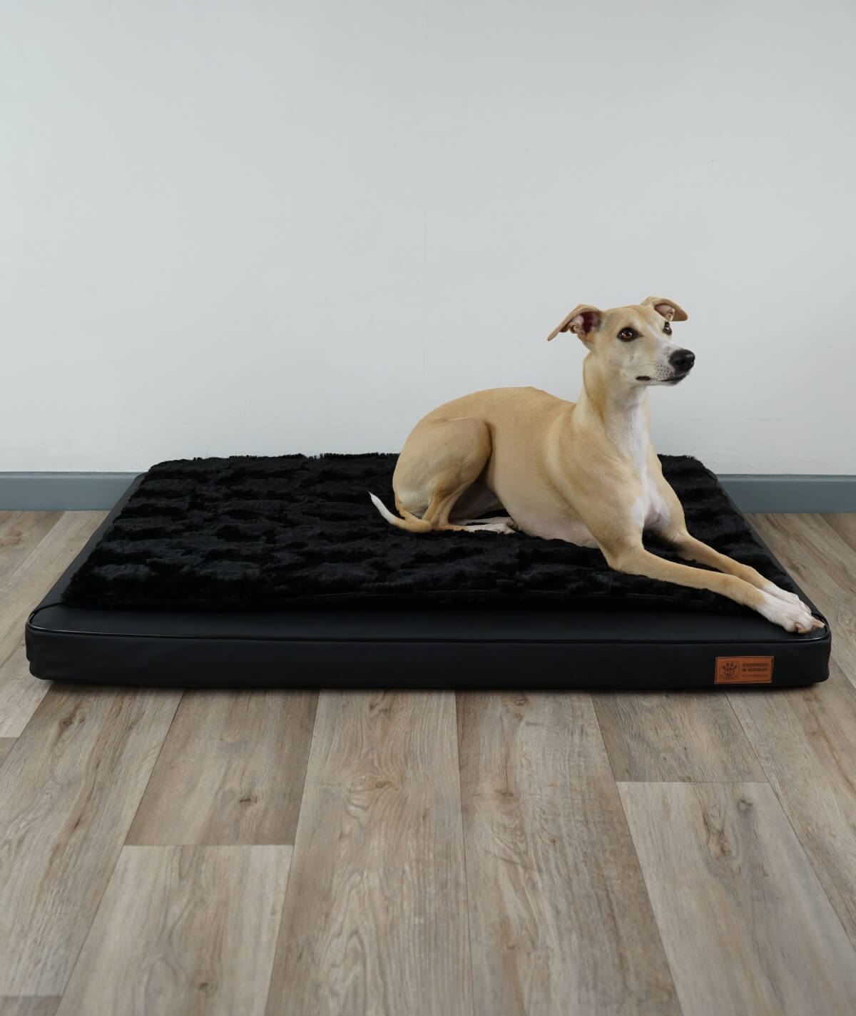 Hundebett Sina Kunstleder orthopädisch
