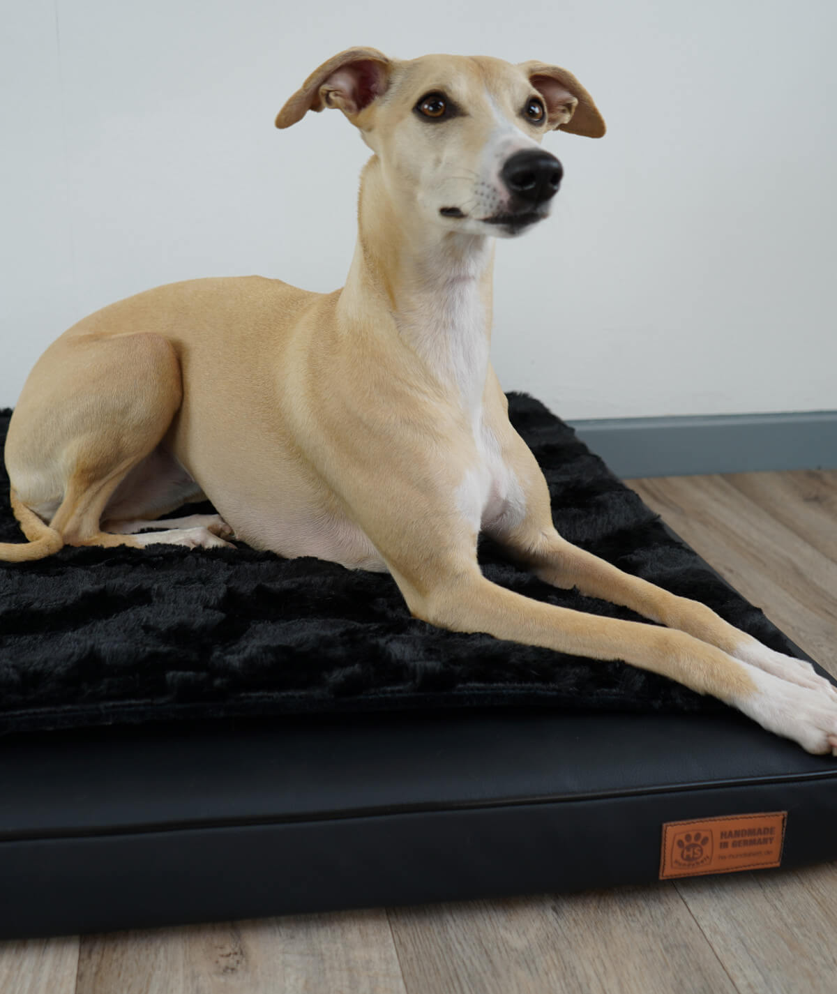 Hundebett Sina Kunstleder orthopädisch