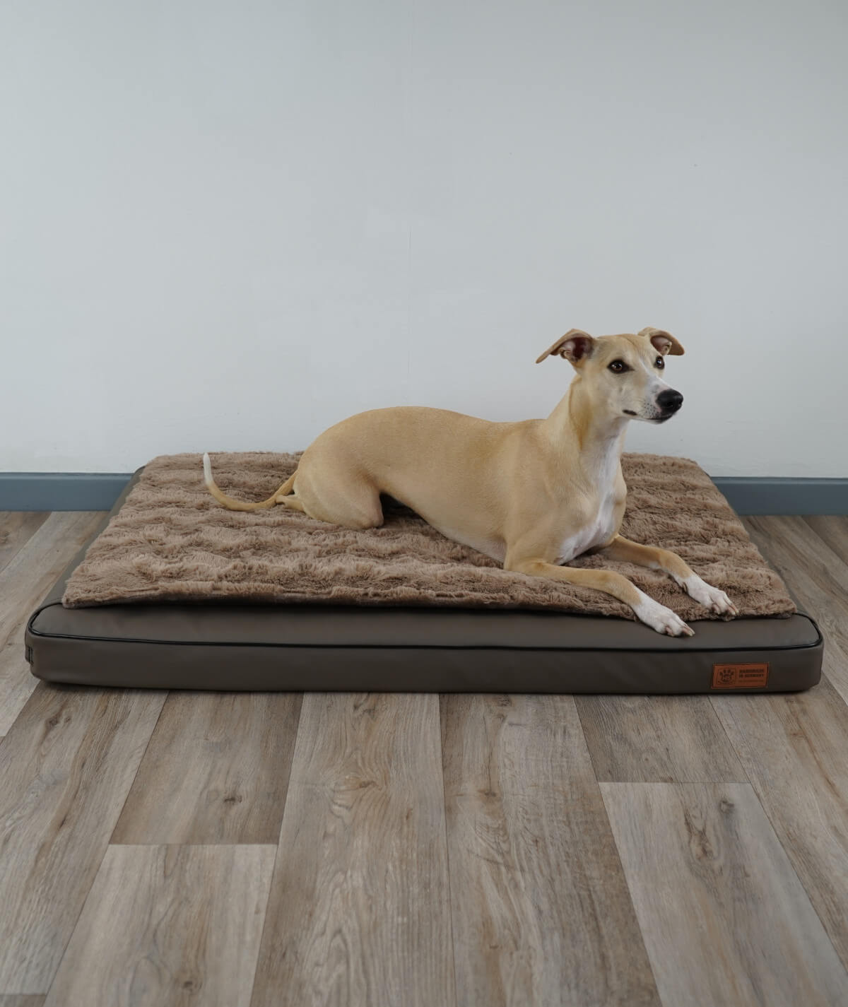 Hundebett Sina Kunstleder orthopädisch