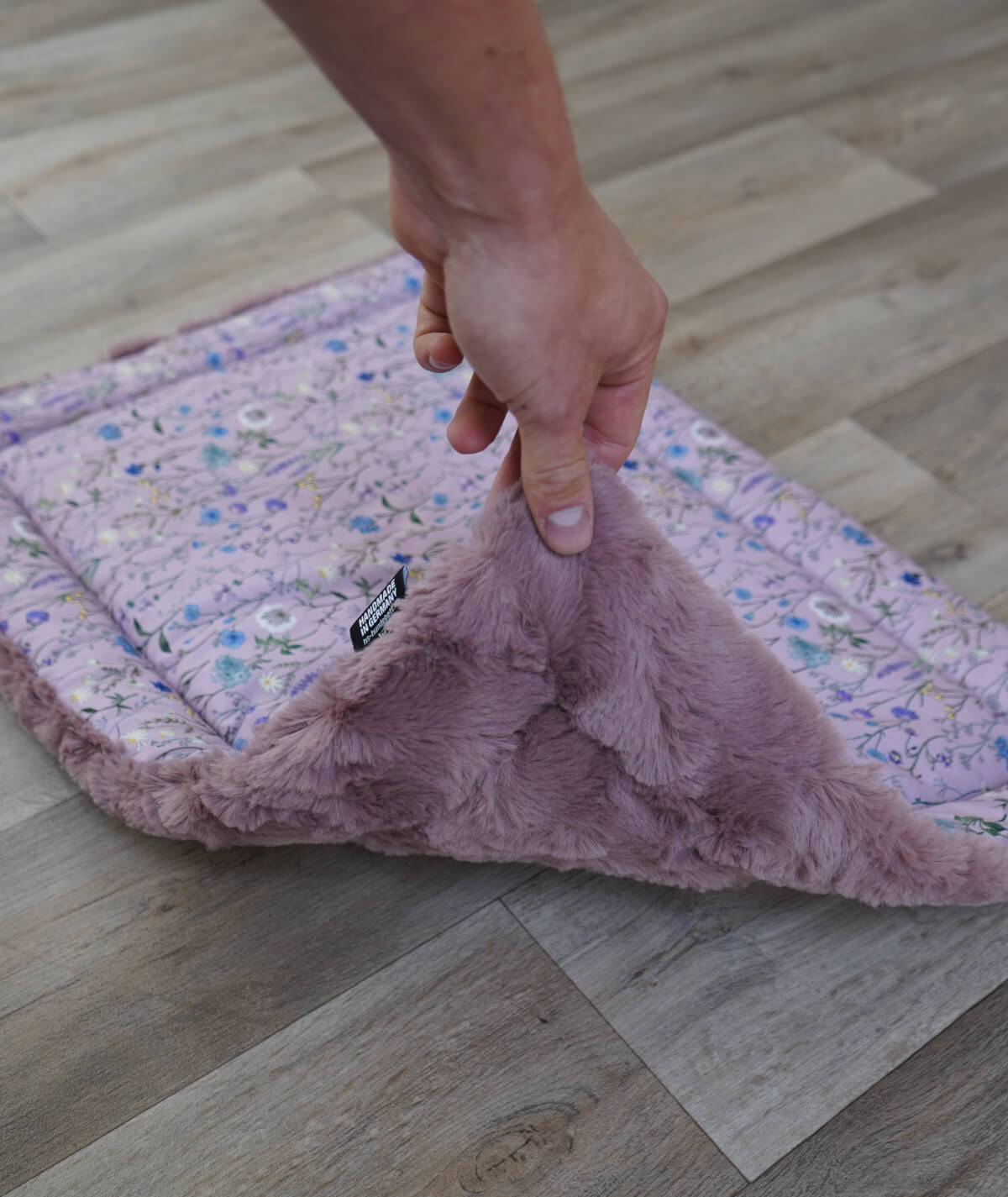 Cotton summer blanket with filling