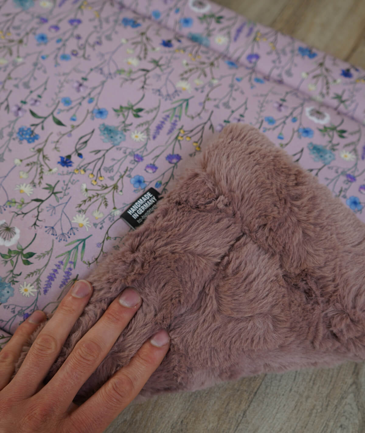 Cotton summer blanket with filling