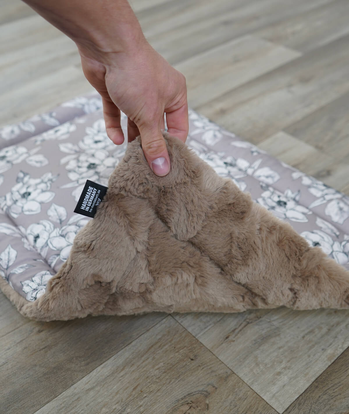 Cotton summer blanket with filling