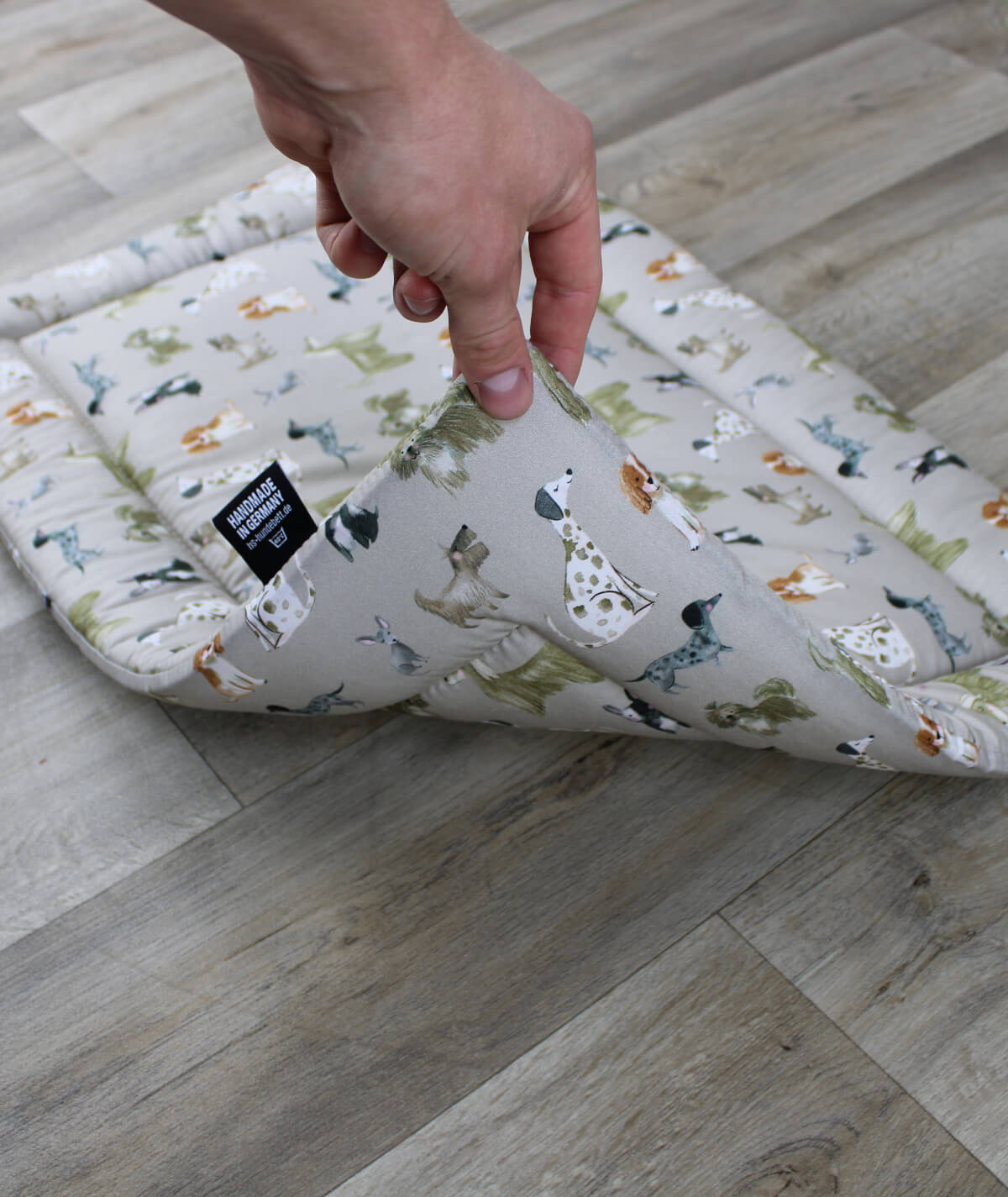 Cotton summer blanket with filling