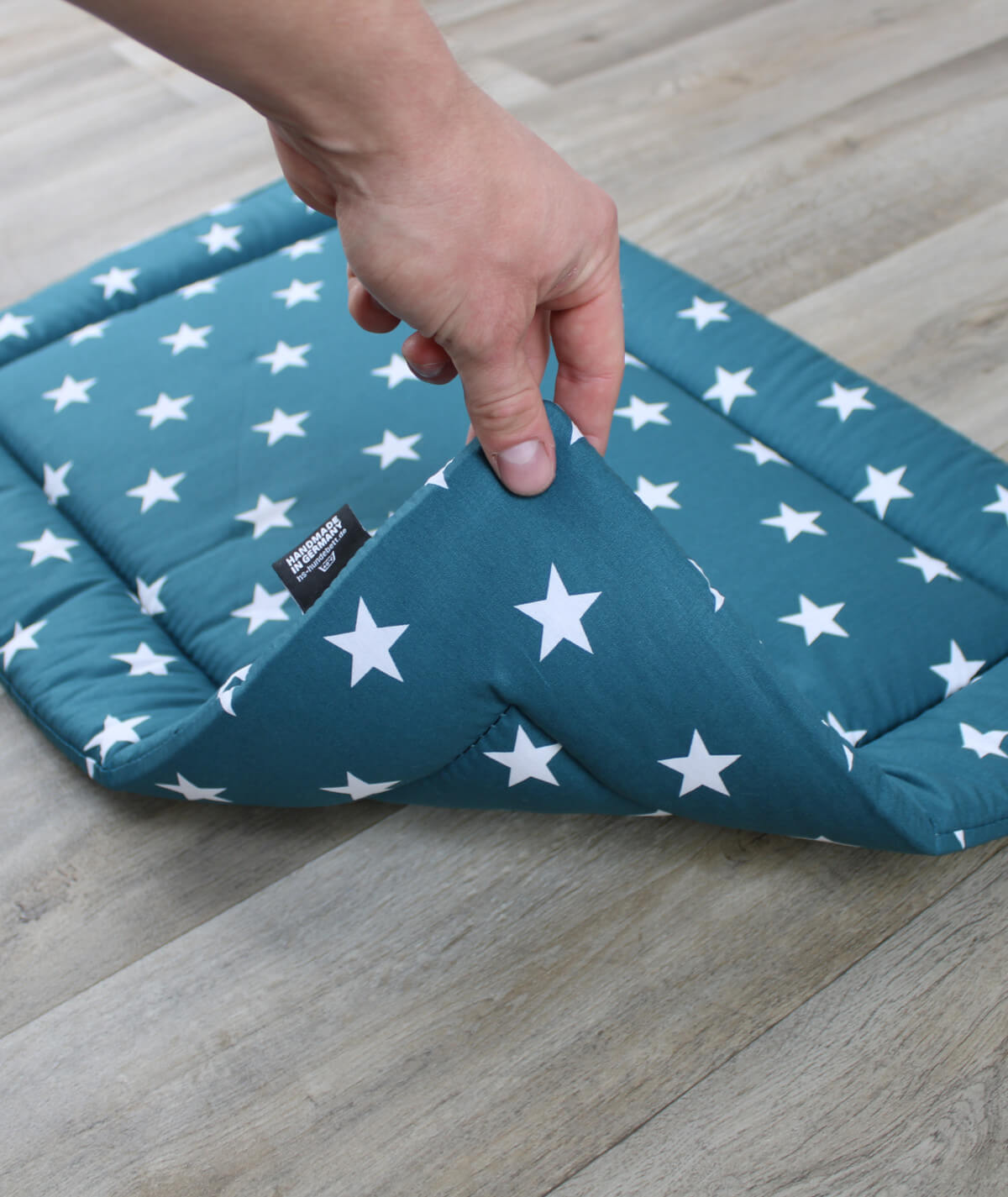 Cotton summer blanket with filling