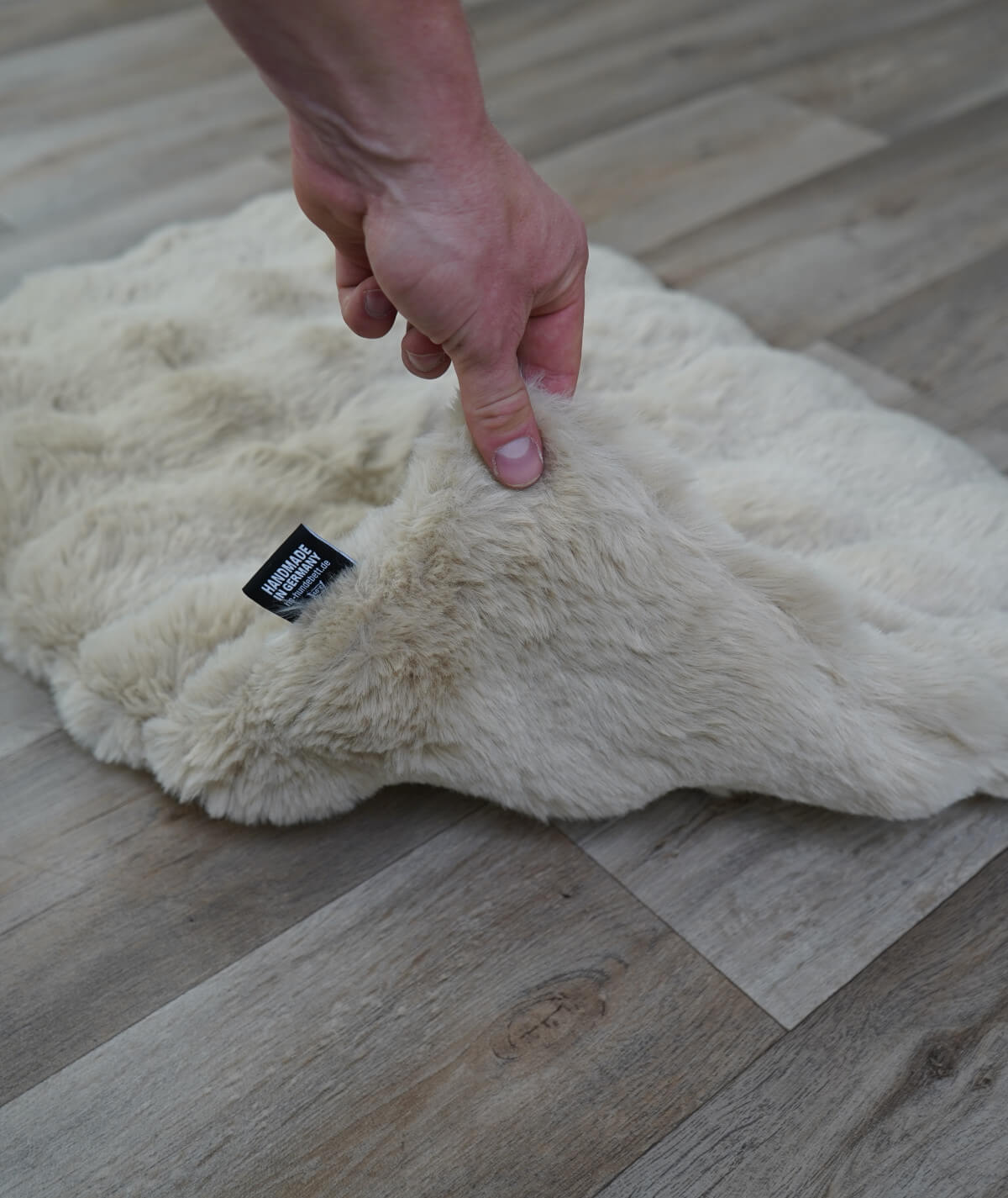 Dog blanket cord with filling