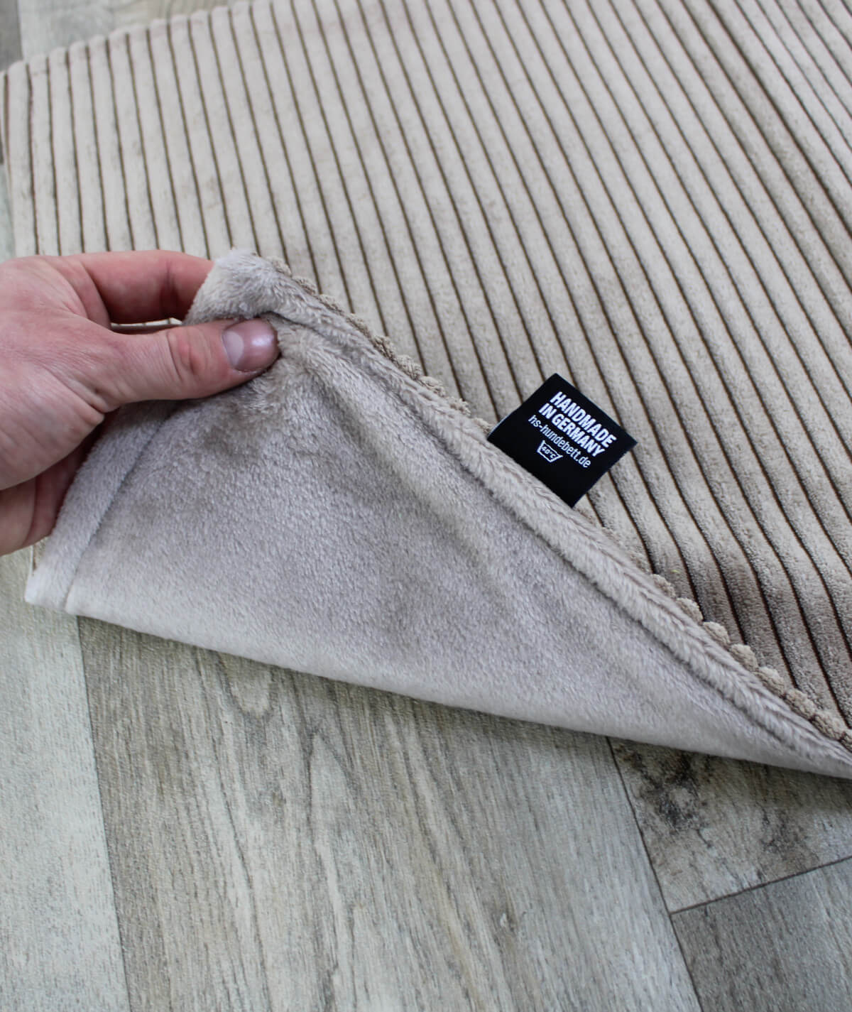 Couverture pour chien en corde sans rembourrage