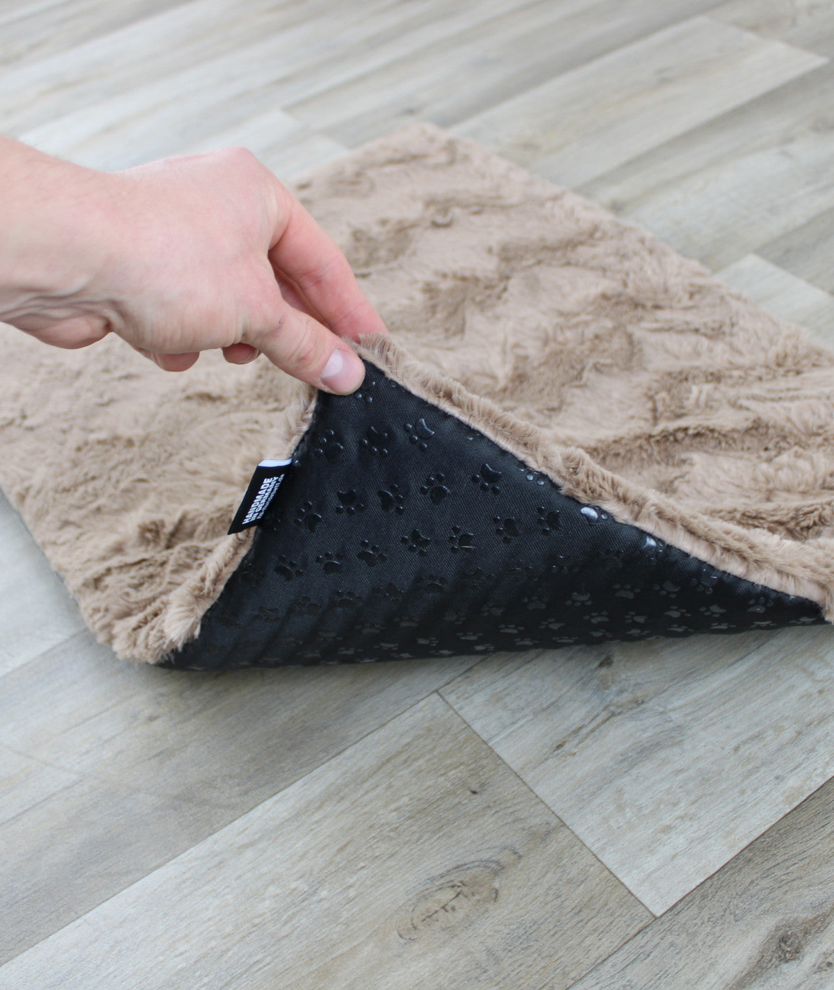 Exclusieve antislip hondendeken met vulling in effen kleuren