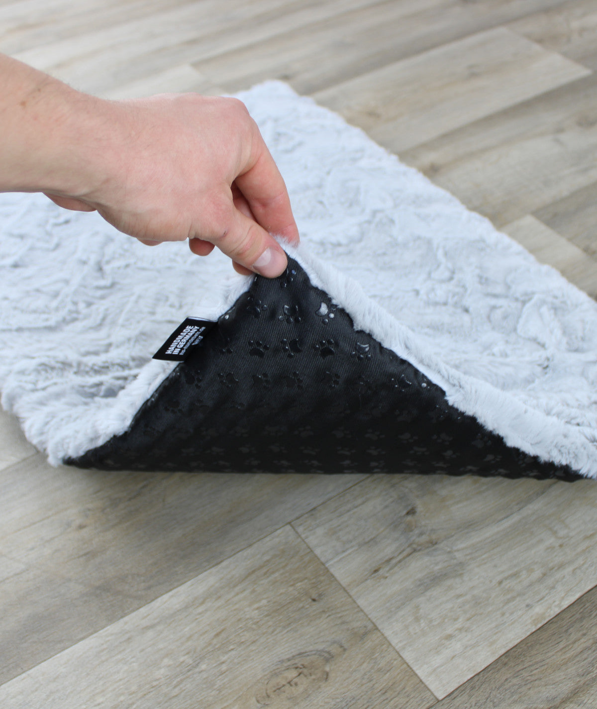 Exclusieve antislip hondendeken met vulling in effen kleuren