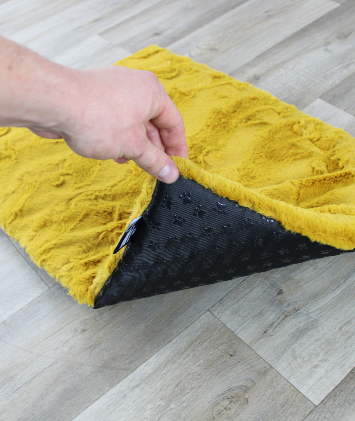 Exclusieve antislip hondendeken met vulling in effen kleuren