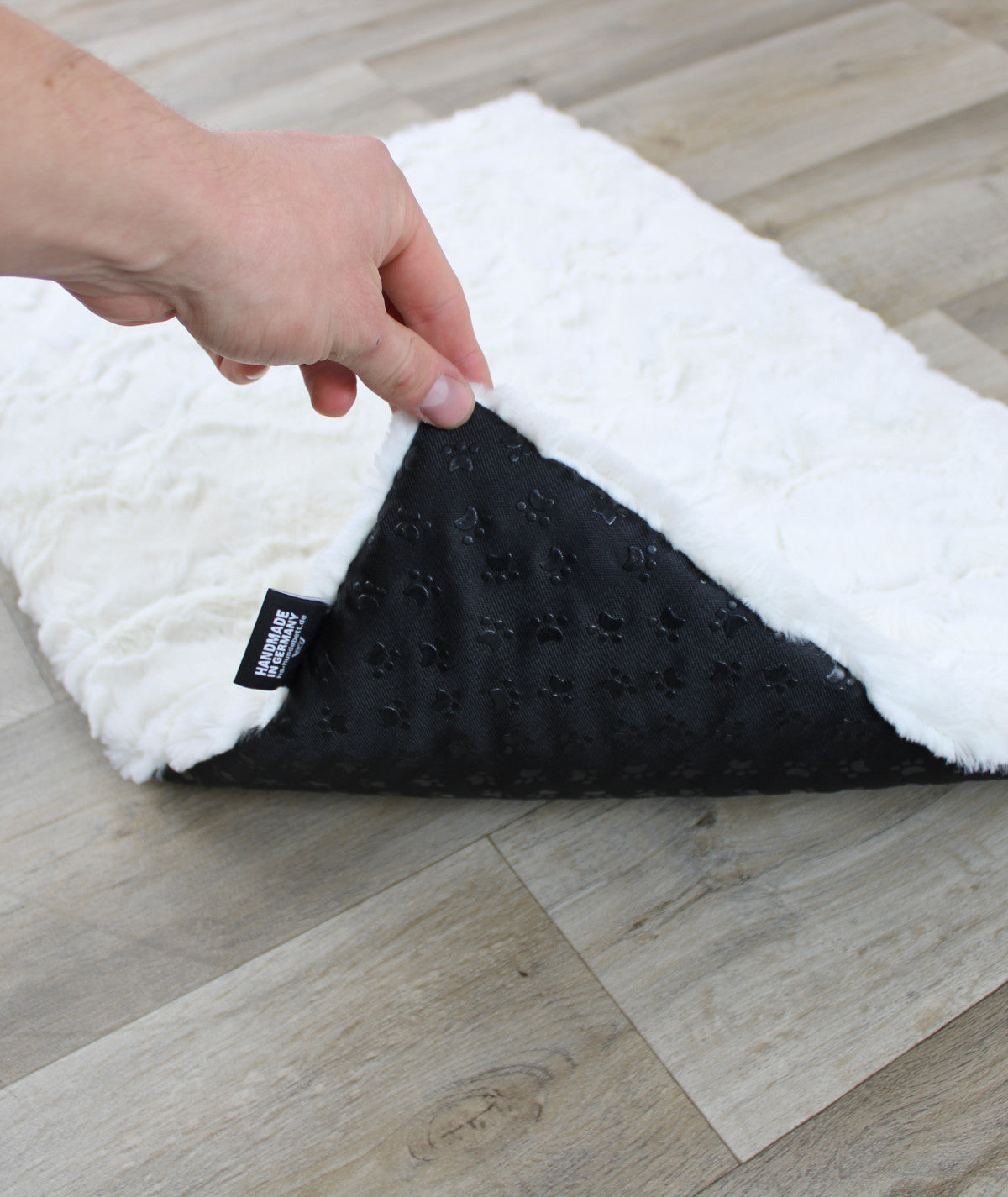 Exclusieve antislip hondendeken met vulling in effen kleuren