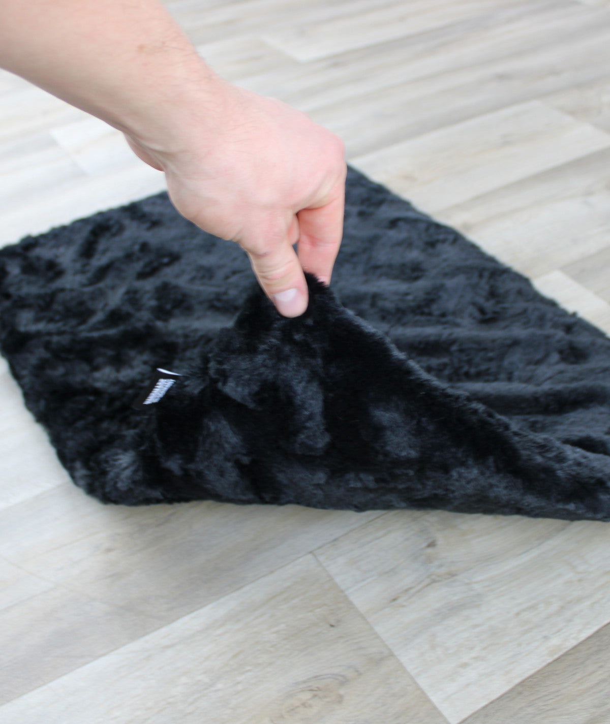 Exclusive dog blanket with plain color filling