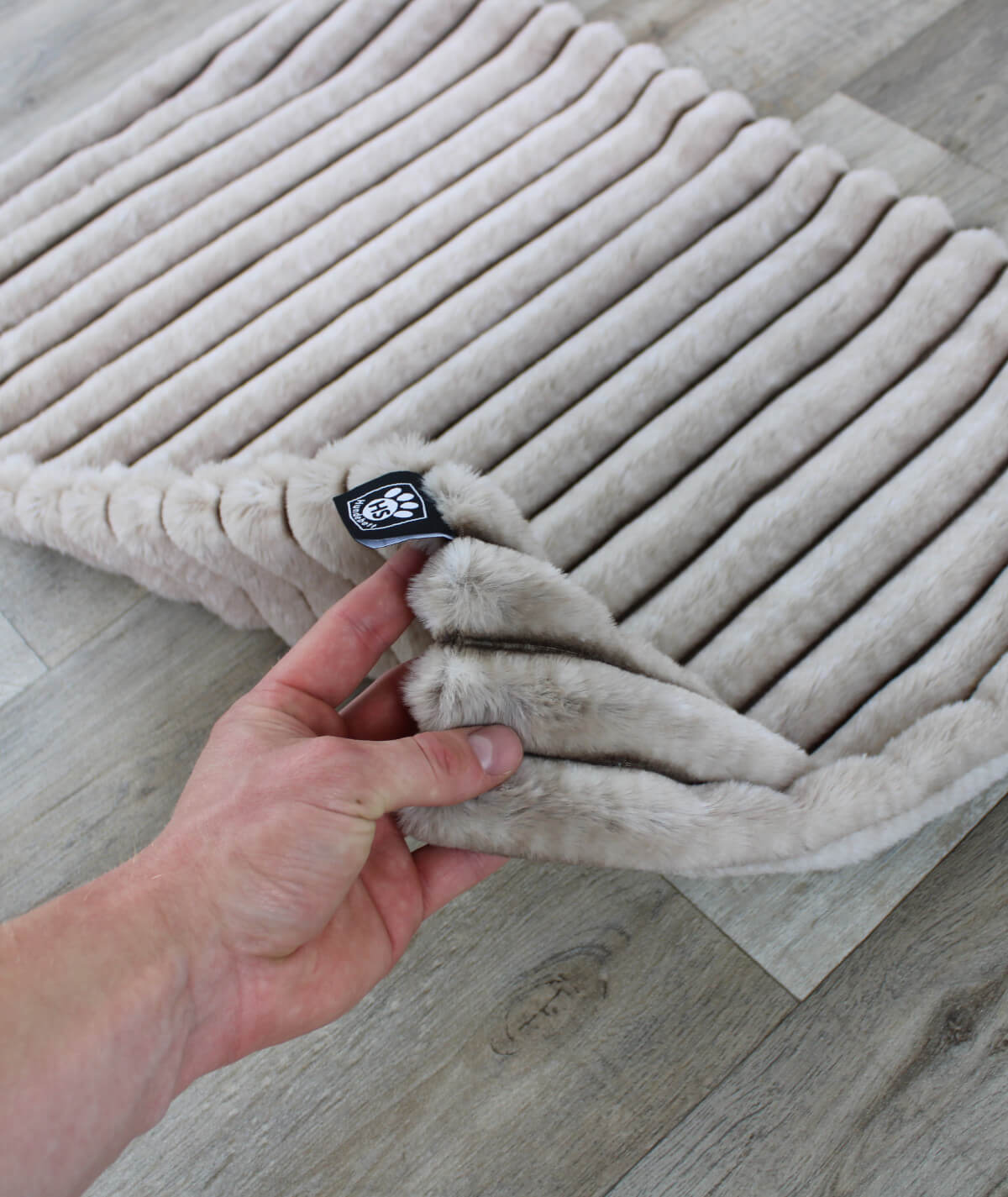 Couverture pour chien exclusive rayée sans rembourrage