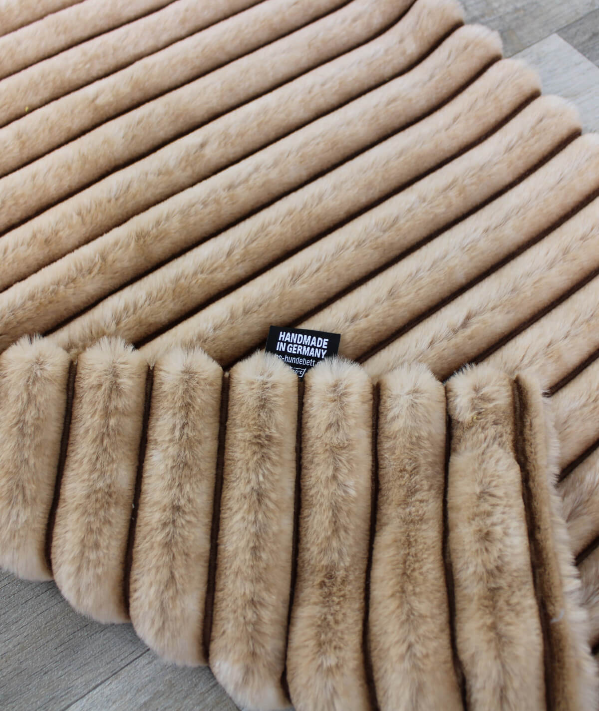 Couverture pour chien exclusive rayée sans rembourrage