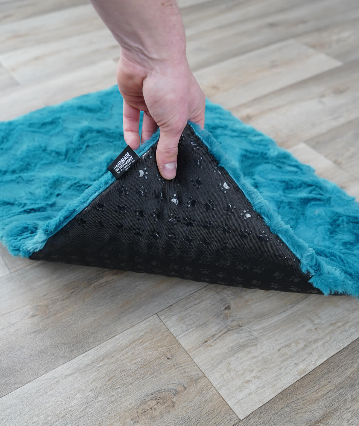 Exclusieve antislip hondendeken met vulling in effen kleuren