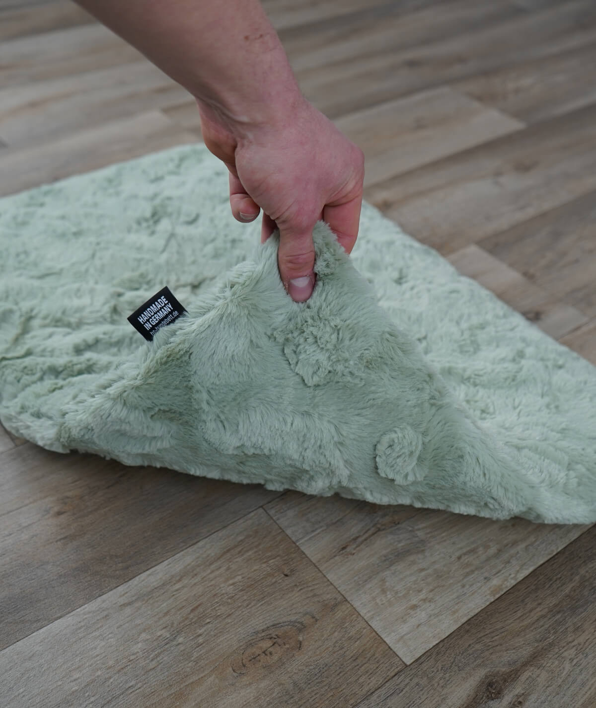 Exclusive dog blanket with plain color filling