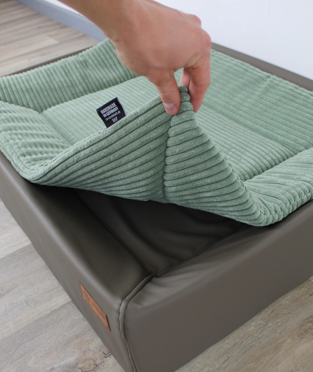 Inlay Hundedecke Cord für Hundebett Lucy