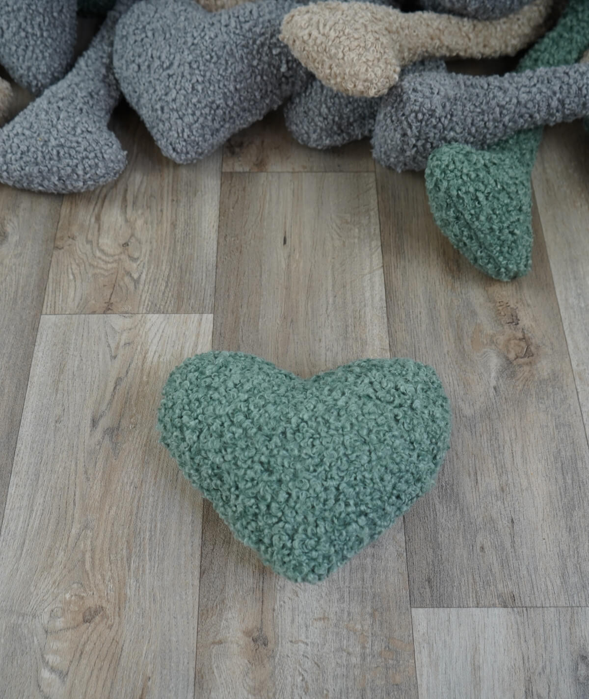 Jouet cœur en peluche exclusif