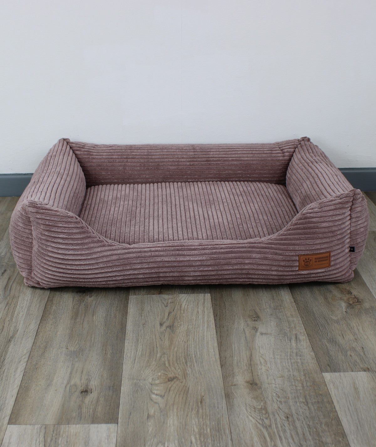 Dog bed cuddle bed deluxe cord with entry orthopedic