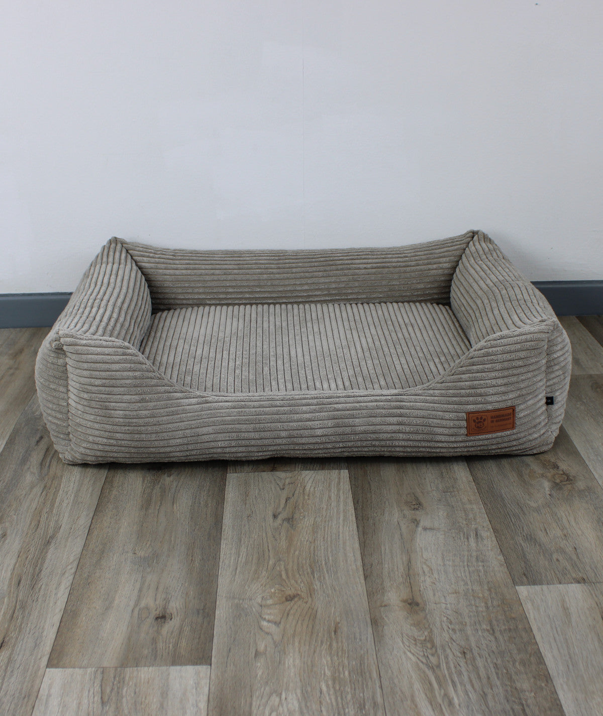 Dog bed cuddle bed deluxe cord with entry orthopedic