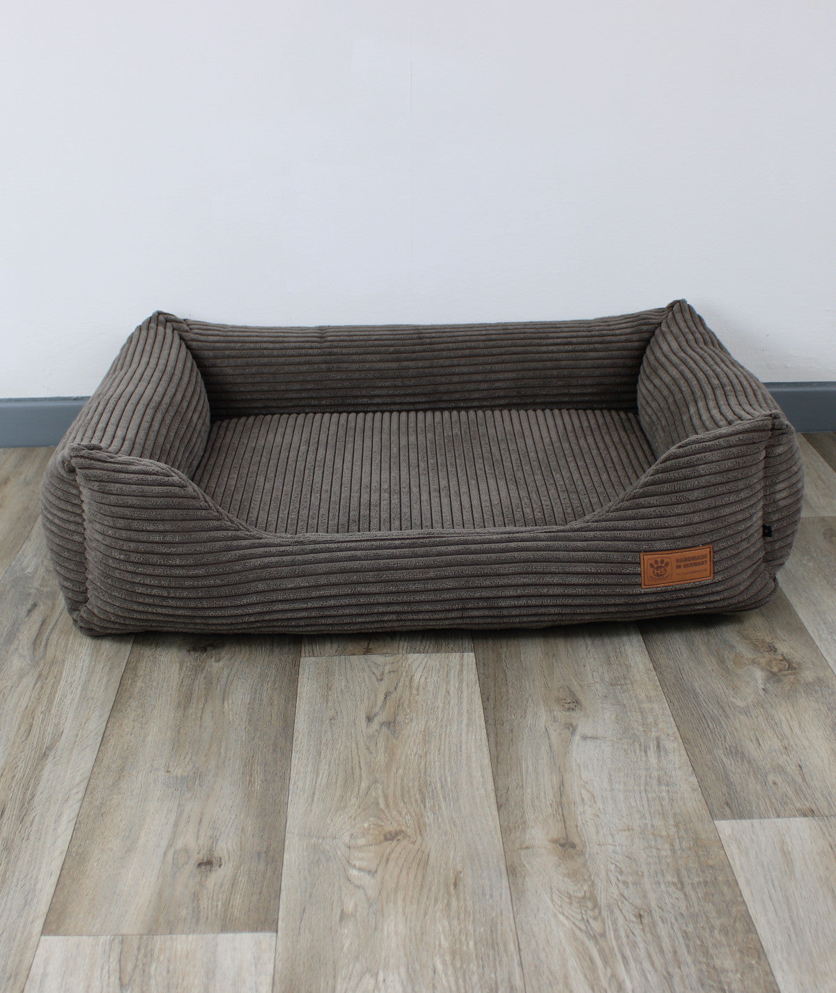 Dog bed cuddle bed deluxe cord with entry orthopedic