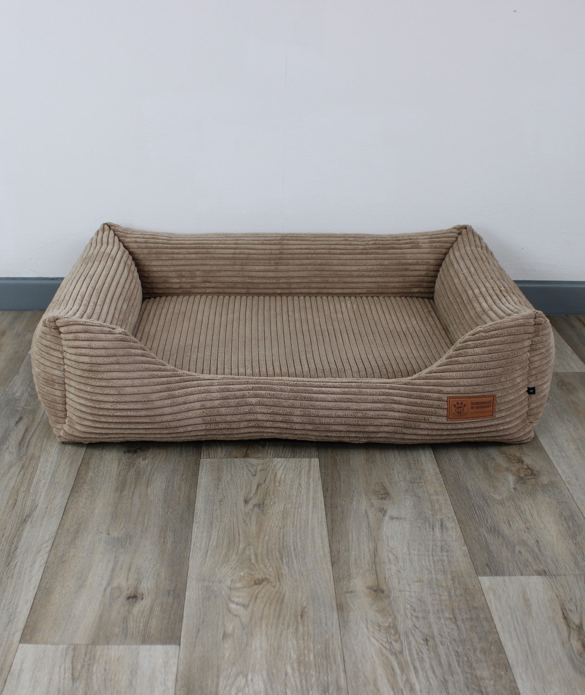 Dog bed cuddle bed deluxe cord with entry orthopedic
